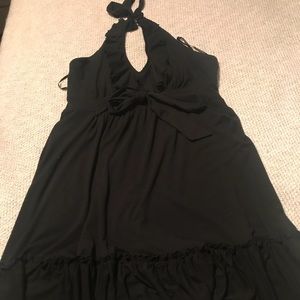 Torrid Halter Ruffle Dress